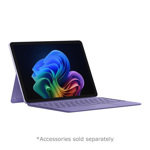 Microsoft Surface Pro Copilot+ PC 12" 2-in-1 Laptop Computer - Violet; Snapdragon X Plus (8-Core) Processor; 16GB LPDDRx RAM; 512GB UFS Storage; Qualcomm Adreno Graphics
