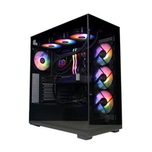 CyberpowerPC Gamer Supreme Liquid Cool SLC4700MV2 PC; AMD Ryzen 7 9800X3D 4.7GHz Processor; NVIDIA GeForce RTX 5070 12GB GDDR7; 32GB DDR5-6000 RAM; 1TB Solid State Drive
