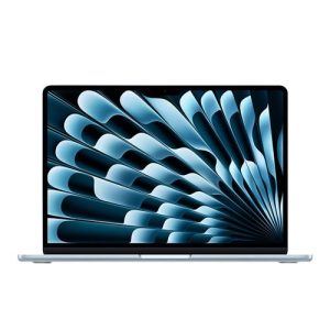 Apple MacBook Air 13" MDHH4LL/A (Early 2026) 13.6" Laptop Computer - Sky Blue; Apple M5 10-Core CPU; 16GB Unified Memory; 512GB Solid State Drive; 8-Core GPU