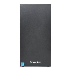 PowerSpec B686 Desktop Computer; Intel Core i5 12400 2.5GHz Processor; 16GB DDR4-2666 RAM; 500GB Solid State Drive; Intel UHD Graphics 730