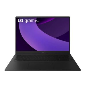 LG gram Pro 17Z90TP-G.ADB7U1 17" Intel Evo Platform Laptop Computer - Obsidian Black; Intel Core Ultra 7 255H 1.5GHz Processor; 32GB LPDDR5X-8400 RAM; 2TB Solid State Drive; Intel Arc Graphics
