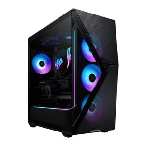 IBuyPower Slate Gaming PC Desktop; AMD Ryzen 7 7800X3D 4.2GHz Processor; NVIDIA GeForce RTX 5070 Ti 16GB GDDR7; 32GB DDR5-5200 RAM; 2TB Solid State Drive