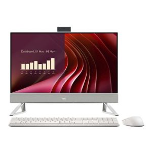 Dell 24 All-in-One EC24250 23.8" All-in-One Desktop Computer; 23.8" Full HD WVA Anti-Glare Display; Intel Core 5 120U 0.9GHz Processor; 16GB DDR5-5200 RAM; 512GB Solid State Drive