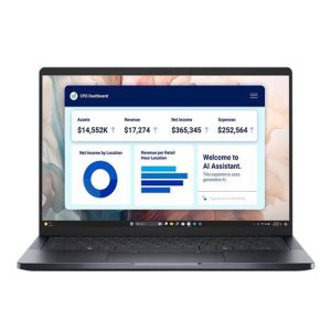 Dell Pro 14 Premium PA14250 Copilot+ PC 14" Laptop Computer; Intel Core Ultra 7 268V 2.2GHz Processor; 32GB LPDDR5x-8533 Onboard RAM; 512GB Solid State Drive; Intel Arc Graphics