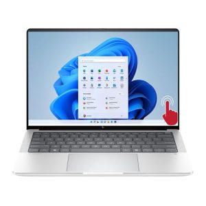HP EliteBook X G1a Next Gen AI OLED Copilot+ PC 14" Laptop Computer - Glacier Silver; AMD Ryzen AI 9 HX Pro 375 2.0GHz Processor; 64GB LPDDR5x-8533 Onboard RAM; 1TB Solid State Drive; AMD Radeon 890M Graphics