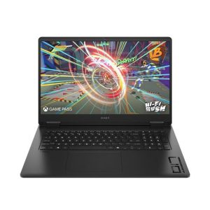 HP OMEN 17-db1004nr 17.3" Gaming Laptop Computer - Shadow Black; AMD Ryzen AI 7 350 2.0GHz Processor; NVIDIA GeForce RTX 5060 8GB GDDR7; 16GB DDR5-5600 RAM; 1TB Solid State Drive