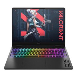HP OMEN MAX 16-ak0003nr 16" Gaming Laptop Computer - Shadow Black Aluminum; AMD Ryzen AI 9 HX 375 (2.0GHz) Processor; NVIDIA GeForce RTX 5080 16GB GDDR7; 32GB DDR5-5600 RAM; 1TB Solid State Drive