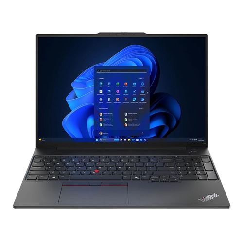 Lenovo ThinkPad E16 Gen 2 16" Laptop Computer - Black; Intel Core Ultra 7 155U 1.7GHz Processor; 32GB DDR5-5600 RAM; 1TB Solid State Drive; Intel Graphics