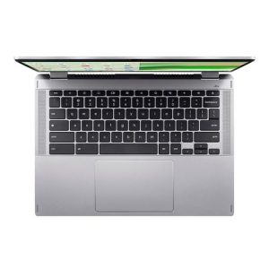 Acer Chromebook Spin 314 CP314-2HN-39K7 14" Laptop Computer - Sparkly Silver; Intel Core i3-N305 1.8GHz Processor; 8GB LPDDR5 Onboard RAM; 128GB eMMC Storage; Intel UHD Graphics