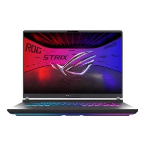 ASUS ROG Strix G16 G615LW-CS94 16" Gaming Laptop Computer - Eclipse Gray; Intel Core Ultra 9 275HX 2.7GHz Processor; NVIDIA GeForce RTX 5080 16GB GDDR7; 16GB DDR5-5600 RAM; 1TB Solid State Drive