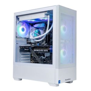PowerSpec G456 Gaming PC; Intel Core i7 14th Gen 14700KF 2.5GHz Processor; NVIDIA GeForce RTX 5070 12GB GDDR7; 32GB DDR5-6000 RAM; 1TB Solid State Drive