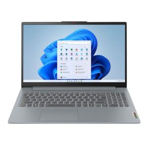Lenovo IdeaPad Slim 3 15.6" Laptop Computer - Arctic Grey; AMD Ryzen 7 5825U 2.0GHz Processor; 16GB DDR4-3200 Onboard RAM; 512GB Solid State Drive; AMD Radeon Graphics