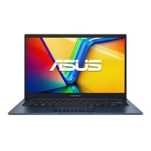 ASUS Vivobook 14 X1404VA-I712512 14" Laptop Computer - Quiet Blue; Intel Core i7 13th Gen 1355U 1.2GHz Processor; 12GB DDR4-3200 RAM; 512GB Solid State Drive; Intel UHD Graphics