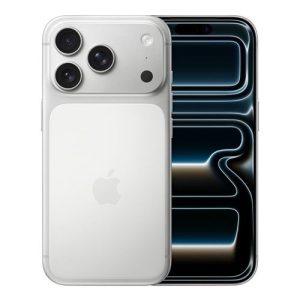 Apple iPhone 17 Pro Unlocked 5G - Silver Smartphone; GSM/CDMA; 12 GB RAM/256 GB Storage; 6.3" LTPO Super Retina XDR OLED Display; 48 Megapixel Camera
