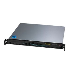 Supermicro SYS-511R-ML Mini-1U Rackmount Server; Intel Xeon E-2434 3.4GHz Processor; Supermicro X13SCH-SYS Micro-ATX Motherboard; 16GB DDR5-4800 RAM; Aspeed AST2600 Integrated Graphics (VGA)