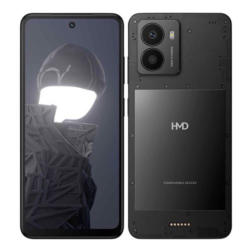 HMD FUSION TA-1658 Unlocked 5G - Black Smartphone; GSM/CDMA; 6 GB RAM/128 GB Storage; 6.56" IPS LCD Display; 108 Megapixel Camera