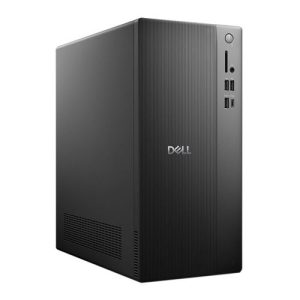 Dell Tower ECT1250 Desktop Computer; Intel Core Ultra 7 265 1.8GHz Processor; 16GB DDR5-5600 RAM; 1TB Solid State Drive; Intel UHD Graphics