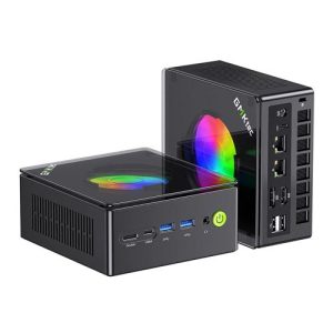 GMKtec NucBox K11 MFF Mini PC; AMD Ryzen 9 8945HS 4.0GHz Processor; 32GB DDR5-5600 RAM; 2TB Solid State Drive; AMD Radeon 780M Graphics