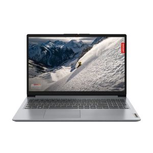 Lenovo IdeaPad 1 15AMN7 15.6" Laptop Computer - Cloud Grey; AMD Ryzen 5 7520U 2.8GHz Processor; 8GB LPDDR5-5500 RAM; 512GB Solid State Drive; AMD Radeon 610M Graphics