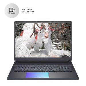 Alienware 18 Area-51 AA18250 18" Gaming Laptop Computer Platinum Collection - Liquid Teal; Intel Core Ultra 9 275HX 2.1GHz Processor; NVIDIA GeForce RTX 5090 24GB GDDR7; 64GB DDR5-6400 RAM; 2TB Solid State Drive