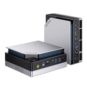 GMKtec EVO-X2 AI Mini PC; AMD Ryzen AI Max+ 395 3.0GHz Processor; 128GB LPDDR5X-8000 Onboard RAM; 2TB Solid State Drive; AMD Radeon 8060S Graphics