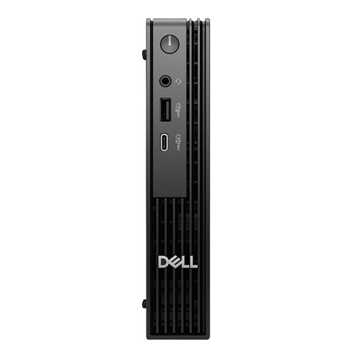 Dell Pro Micro QCM1250 Desktop Computer; Intel Core Ultra 5 235T 1.6GHz Processor; 16GB DDR5 RAM; 512GB Solid State Drive; Intel Graphics