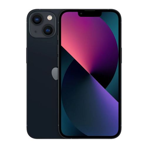 Apple iPhone 13 Unlocked 5G - Black Smartphone (Renewed); GSM/CDMA; 4 GB RAM/256 GB Storage; 6.1" Super Retina XDR OLED Display; 12 Megapixel Camera