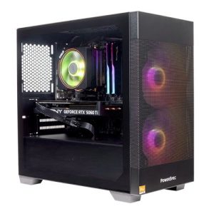 PowerSpec G731 Gaming PC; AMD Ryzen 7 7700X 4.5GHz Processor; NVIDIA GeForce 5060 Ti 16GB GDDR7; 32GB DDR5-6000 RAM; 1TB Solid State Drive