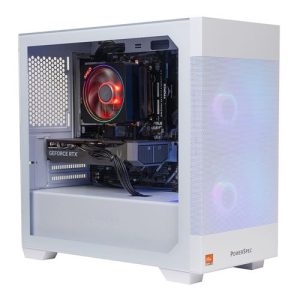 PowerSpec G528 Gaming PC; AMD Ryzen 5 7500X3D 4.0GHz Processor; NVIDIA GeForce RTX 5060 8GB GDDR7; 16GB DDR5-6000 RAM; 1TB Solid State Drive