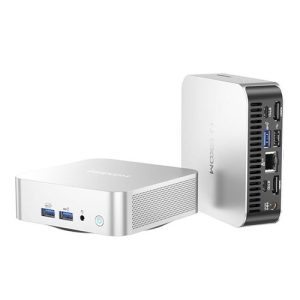 GEEKOM A6 Mini PC; AMD Ryzen 7 6800H 3.2GHz Processor; 32GB DDR5-4800 RAM; 1TB Solid State Drive; AMD Radeon 680M Graphics