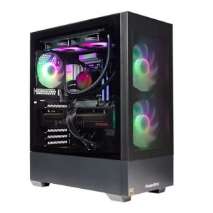 PowerSpec G760 Gaming PC; AMD Ryzen 7 9800X3D 4.7GHz Processor; AMD Radeon 9070 XT 16GB GDDR6; 32GB DDR5-6000 RAM; 2TB Solid State Drive
