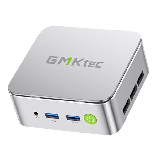 GMKtec G10 Mini PC; AMD Ryzen 5 3500U 2.1GHz Processor; 16GB DDR4-2400 RAM; 512GB Solid State Drive; AMD Radeon Vega 8 Graphics