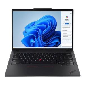 Lenovo ThinkPad T14 Gen 5 14" Laptop Computer (Factory Refurbished) - Black; AMD Ryzen 5 PRO 8540U 3.2GHz Processor; 16GB DDR5-5600 RAM; 512GB Solid State Drive; AMD Radeon 740M Graphics