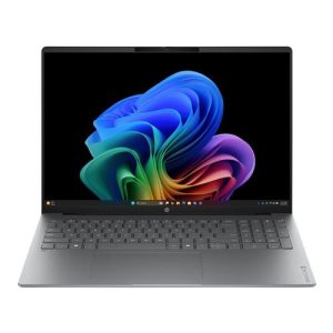 HP OmniBook 5 Next Gen AI 16-bm0107nr OLED 16" Laptop Computer - Meteor Silver Aluminum; Intel Core Ultra 7 355 1.7GHz Processor; 16GB LPDDR5x-6800 Onboard RAM; 1TB Solid State Drive; Intel Graphics