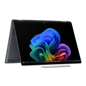 HP OmniBook X Flip Next Gen AI 16-ar0008ca 16" 2-in-1 Laptop Computer (Refurbished) - Meteor Silver Aluminum; AMD Ryzen AI 5 340 2.0GHz Processor; 16GB LPDDR5x-7500 Onboard RAM; 1TB Solid State Drive; AMD Radeon 840M Graphics