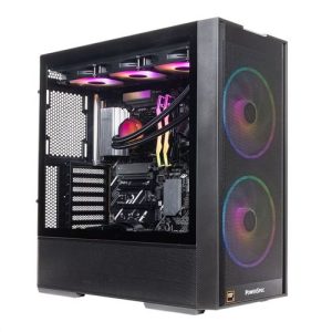 PowerSpec B947 Desktop Computer; AMD Ryzen 7 9800X3D 4.7GHz Processor; 64GB DDR5-6000 RAM; 2TB Solid State Drive; AMD Radeon Graphics