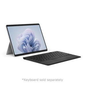 Microsoft Surface Pro for Business (Wi-Fi) 11th Edition EP2-20077 Copilot+ PC 13" Laptop Computer - Platinum; Intel Core Ultra 7 268V 2.2GHz Processor; 32GB LPDDR5X RAM; 1TB Solid State Drive; Intel Arc Graphics