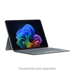 Microsoft Surface Pro Copilot+ PC 12" 2-in-1 Laptop Computer - Ocean; Snapdragon X Plus (8-Core) Processor; 16GB LPDDR5x RAM; 512GB UFS Storage; Qualcomm Adreno Graphics