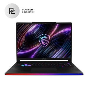 MSI Raider 16 Max HX B2WJ-002US OLED 16" Gaming Laptop Computer Platinum Collection - Core Black; Intel Core Ultra 9 290HX Plus 1.8GHz Processor; NVIDIA GeForce RTX 5090 24GB GDDR7; 32GB DDR5-5600 RAM; 1TB Solid State Drive