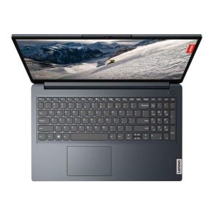 Lenovo IdeaPad 1 15AMN7 15.6" Laptop Computer - Abyss Blue; AMD Ryzen 5 7520U 2.8GHz Processor; 8GB LPDDR5-5500 Onboard RAM; 256GB Solid State Drive; AMD Radeon 610M Graphics