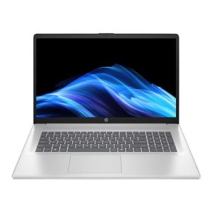 HP 17-cp2025dx 17.3" Laptop Computer (Refurbished) - Natural Silver; AMD Ryzen 5 7520U 2.8GHz Processor; 8GB LPDDR5-5500 Onboard RAM; 512GB Solid State Drive; AMD Radeon Graphics