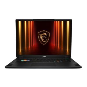 MSI Stealth A18 AI+ A3HWIG-019US 18" Gaming Laptop Computer - Midnight Black; AMD Ryzen AI 9 365 2.0GHz Processor; NVIDIA GeForce RTX 5080 16GB GDDR7; 32GB DDR5-5600 RAM; 1TB Solid State Drive
