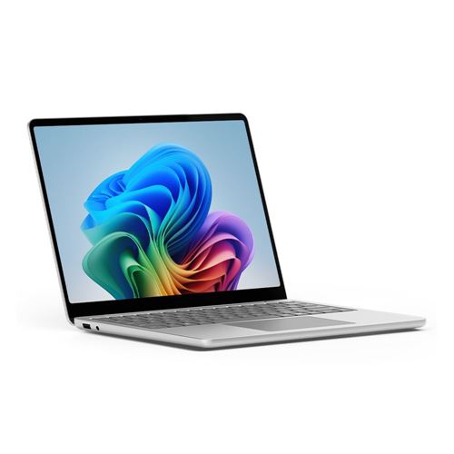 Microsoft Surface Laptop Copilot+ PC 13" Laptop Computer - Platinum; Snapdragon X Plus (8-Core) Processor; 16GB LPDDR5x RAM; 256GB UFS Storage; Qualcomm Adreno Graphics
