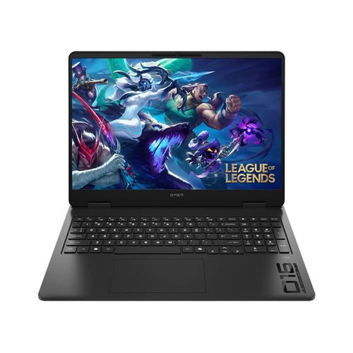 HP OMEN 16 Slim 16-an0003nr 16" Gaming Laptop Computer - Shadow Black; Intel Core Ultra 7 255H 1.5GHz Processor; NVIDIA GeForce RTX 5070 8GB GDDR7; 32GB DDR5-5600 RAM; 1TB Solid State Drive