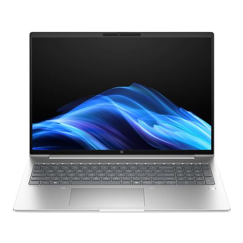 HP ProBook 4 G1i 16" AI Laptop Computer - Pike Silver; Intel Core Ultra 5 225U 1.3GHz Processor; 16GB DDR5-5600 RAM; 512GB Solid State Drive; Intel Graphics