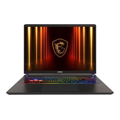 MSI Vector 16 HX AI A2XWHG-275US 16" Laptop Computer - Cosmo Gray; Intel Core Ultra 7 255HX 1.8GHz Processor; NVIDIA GeForce RTX 5070 Ti 12GB GDDR7; 16GB DDR5-5600 RAM; 1TB Solid State Drive