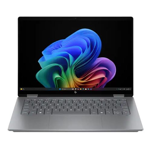 HP OmniBook X Flip Next Gen AI 14-fk0014ca 14" 2-in-1 Laptop Computer (Refurbished) - Meteor Silver Aluminum; AMD Ryzen AI 7 350 2.0GHz Processor; 32GB LPDDR5x-7500 Onboard RAM; 1TB Solid State Drive; AMD Radeon 860M Graphics