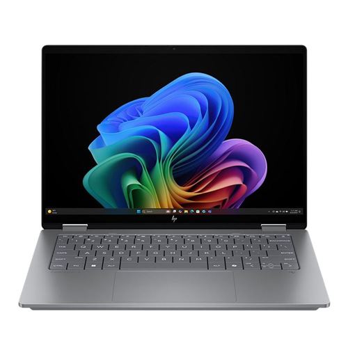 HP OmniBook X Flip Next Gen AI 14-fk0010ca 14" 2-in-1 Laptop Computer (Refurbished) - Meteor Silver Aluminum; AMD Ryzen AI 7 350 2.0GHz Processor; 32GB LPDDR5x-7500 Onboard RAM; 1TB Solid State Drive; AMD Radeon 860M Graphics