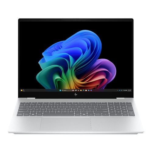 HP OmniBook 7 Next Gen AI 16-bh0007nr OLED 16" Laptop Computer - Glacier Silver Aluminum; Intel Core Ultra 7 356H 1.5GHz Processor; NVIDIA GeForce RTX 5050 8GB GDDR7; 16GB DDR5-5600 RAM; 1TB Solid State Drive