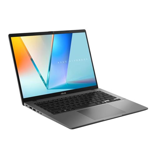 ASUS Vivobook S14 S3407AA-MS77 14" Laptop Computer - Matte Gray; Intel Core Ultra 7 355 1.7GHz Processor; 32GB DDR5-5600 RAM; 1TB Solid State Drive; Intel Graphics